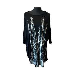 Isabel de Pedro Black and White Artistic dress size 4